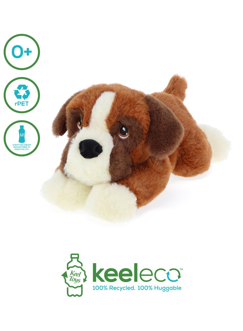 Keel Toys Keeleco Puppies 22cm, Assorted 1 Piece (Style & Color May Vary) | Soft Toy | Plush Toy | Gift for Kids and Adults - Image 5