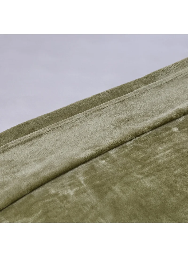 Home Box Nova Solid Flannel Queen Blanket 220 x 200 cm