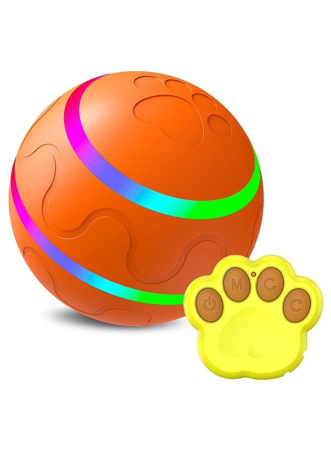 general Dog Balls,Generation Interactive Toys for Puppy/Small/Medium/Large Dogs,Improved Dog Rolling Effect Tennis Ball with Strap, Tough Motion Activated Automatic Moving Dog Ball Toys - Image 1