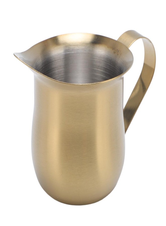 Dpofirs Milk Frother Creamer Cup, Oxidation Gold Milk Frothing Pitcher Accurate Pouring Multipurpose Easy To Use for Restaurants (150ml) - Image 1
