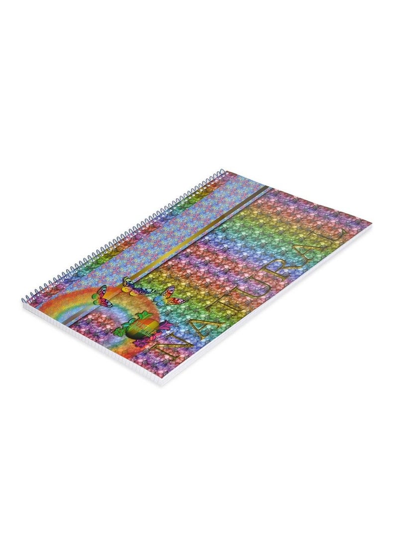 FIS 10-Piece FIS Spiral Notebook Soft Cover A4, 5mm Square, 80-Sheets - FSNB5A480NL4 - Image 3