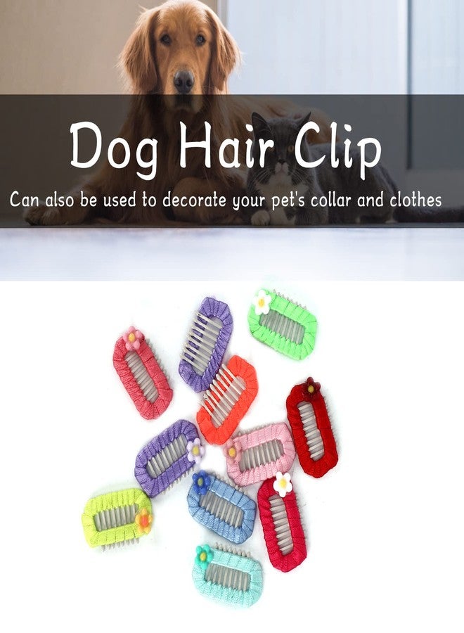 POCREATION 11pcs Pet Hairpin, Pet Hair Clip Multipurpose Fashionable Dog Hair Barrettes Snap Hair Clips Pet Grooming Products Puppy Grooming Hair Accessories for Small Medium Cats and Dogs - Image 5