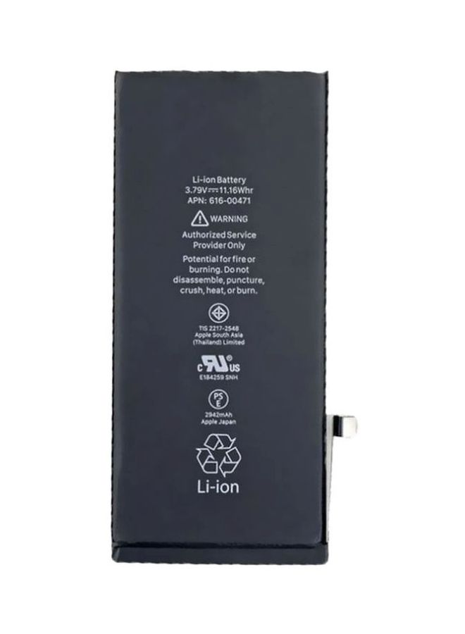 2942mAh High-Capacity Replacement Battery for Apple iPhone XR – Durable Black Lithium-Ion Battery Designed for Long-Lasting Power and Extended Usage – Safe, Reliable, and Easy-to-Install Battery Pack Compatible with iPhone XR - Image 1