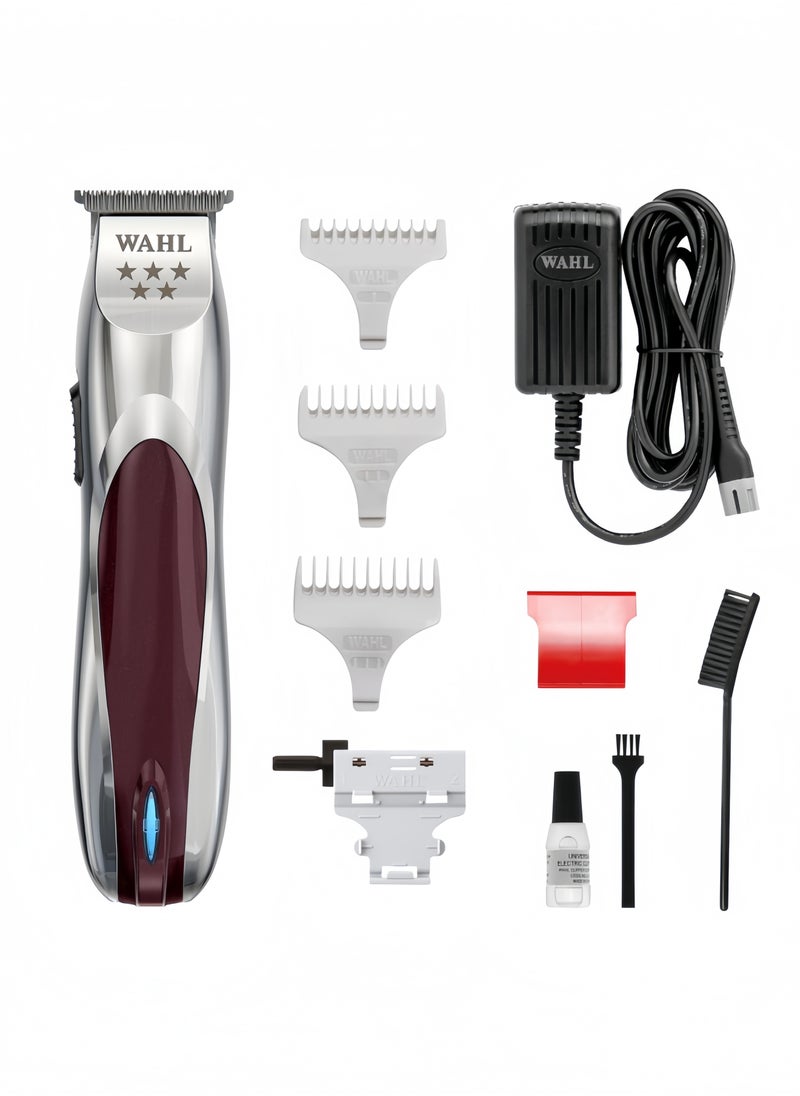 WAHL Magic Clip Cordless Maroon/Silver  - Image 3