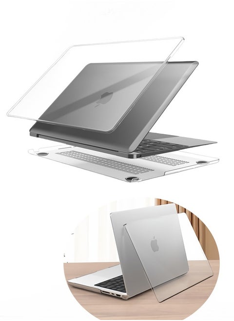 For MacBook Pro 14.2 Inch Case 2024,HD Clear Case Fits Models pro14 A2442/A2779/A2918/A2992/A3185/A3112/A3401,Soft Plastic Laptop Hard Shell Case