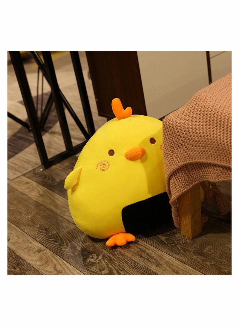Excefore Plush Pillow Stuffed Animal Toy Funny Chick Squishy Plushie Room Decor Birthday Valentines Gifts for Kids Girls Boys - Image 2