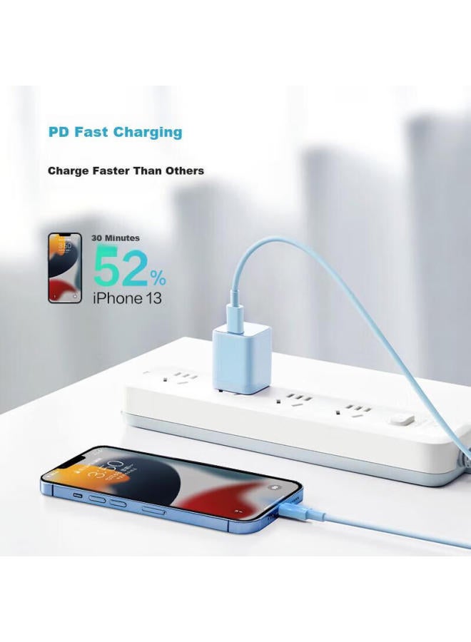 bull Apple Mfi Certified Pd Fast Charging Cable For Iphone 14/13 Pro Max/12/11 Ipad Lightning Charger Usb-c Cable - Image 1