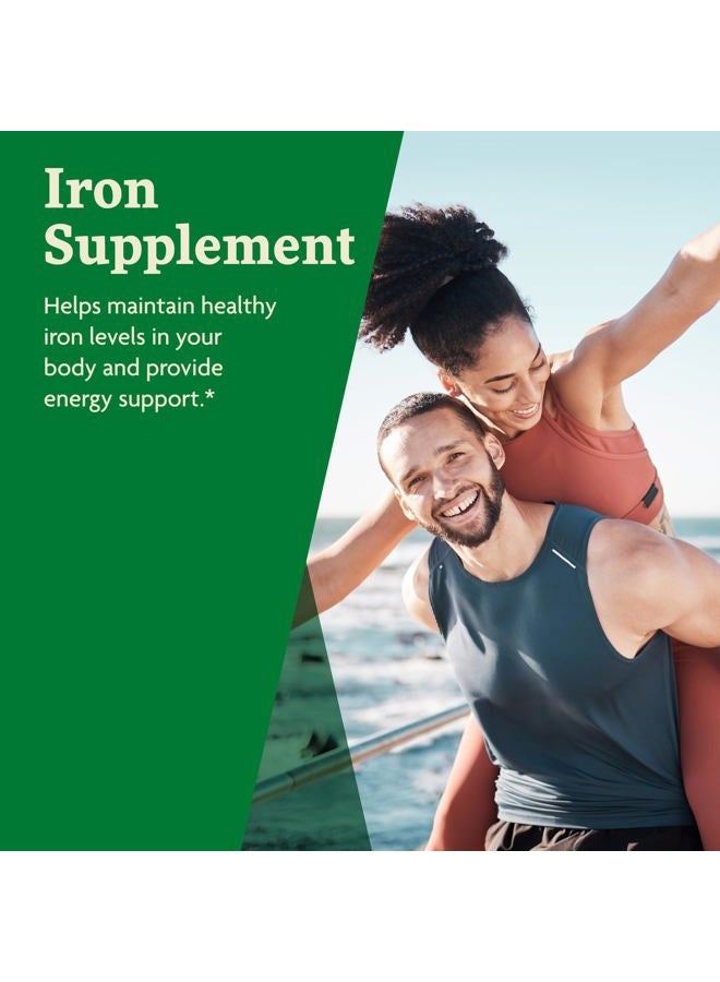 Floradix Iron Tablets - Iron Supplement with Folic Acid, Vitamin C & More - Energy Support - Vegetarian, Gluten-Free - 120 Tablets  - Image 4