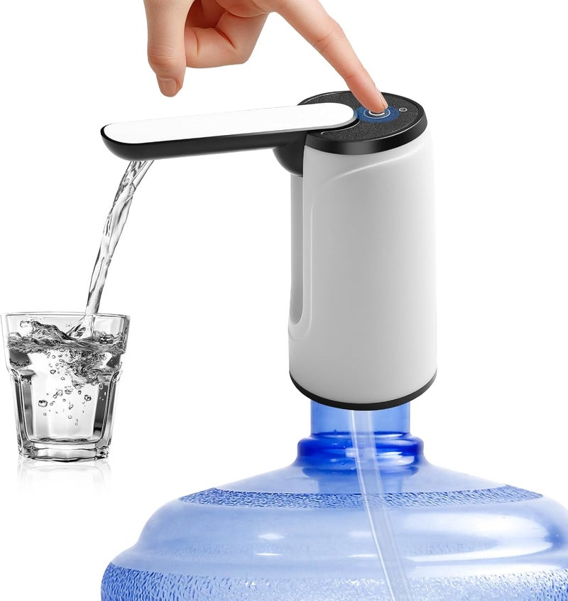 GoodGrace Water Bottle Pump 5 Gallon USB Charging Automatic Drinking Portable Electric Water Dispenser/Switch - Image 1