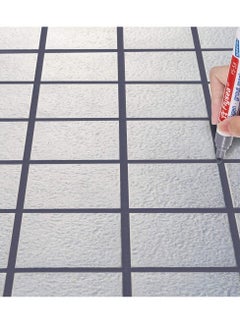 SYOSI 6 Pieces Tile Pen Wall Grout Restorer Pen Repair Marker Grout Filler Pen for Restoring Tile Grout Wall Floor Bathrooms and Kitchen Beige  - Image 5