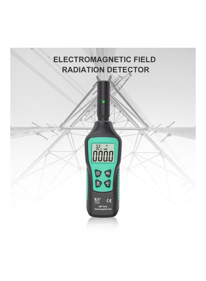 NIBEMINENT Electromagnetic Radiation Detector Black/Green 23x5x8cm - Image 3