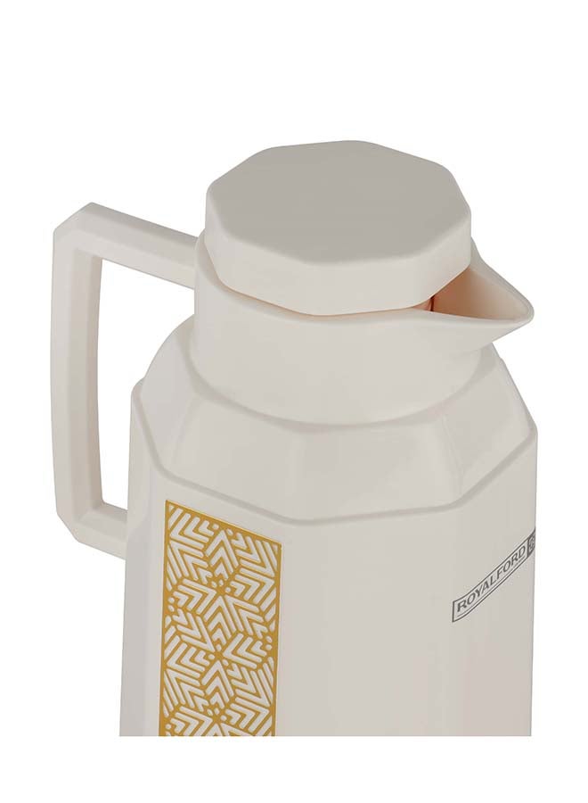 Royalford 1.0 L (33.5 oz) Vacuum Flask- RF12136/ with Pink Glass Inner and PP Outer Body/ Keeps Your Drinks Hot or Cold, Asbestos-Free and Hygienic/ Leak-Proof and Portable Design Multicolor 1.0 L (33.5Liters - Image 4