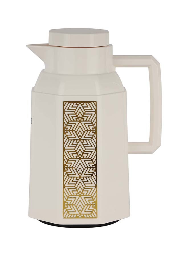 Royalford 1.0 L (33.5 oz) Vacuum Flask- RF12136/ with Pink Glass Inner and PP Outer Body/ Keeps Your Drinks Hot or Cold, Asbestos-Free and Hygienic/ Leak-Proof and Portable Design Multicolor 1.0 L (33.5Liters - Image 2