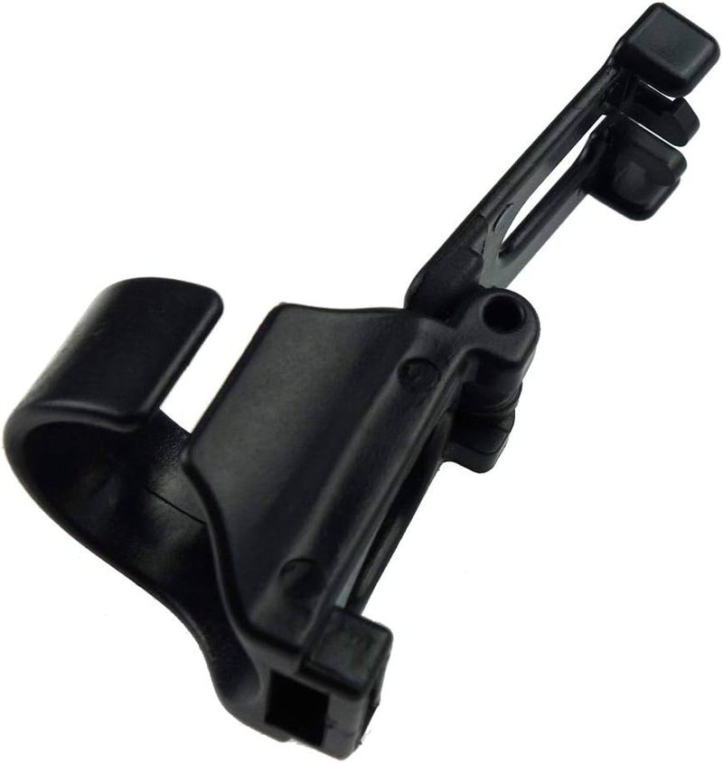 Zelerdo 4 Pack Black Plastic Snorkel Clip Replacement for Snorkeling and Scuba Diving - Image 2