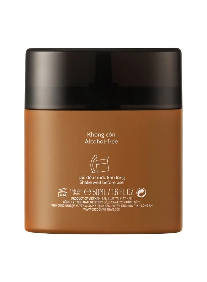 The Cocoon Original Vietnam 50 ml Winter Melon Sun Fluid SPF50 PA++++ Lightweight Sunscreen Blue Light Protection Matte Finish Sunscreen for Normal Oily Skin Water Resistant Daily Sun Protection 50 ml  | Best Price UAE