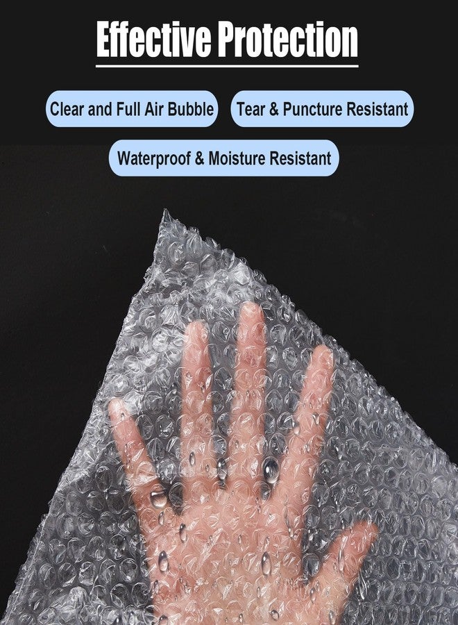 Dunzoom 5 Pack 26 * 30 Inch Extra Large Bubble Pouches Clear Bubble Pouch Wrap Bags for Packing Shockproof Cushioning Wrap Bag for Shipping Moving Fragile Dishes China Plates Painting Fragile Items - Image 3