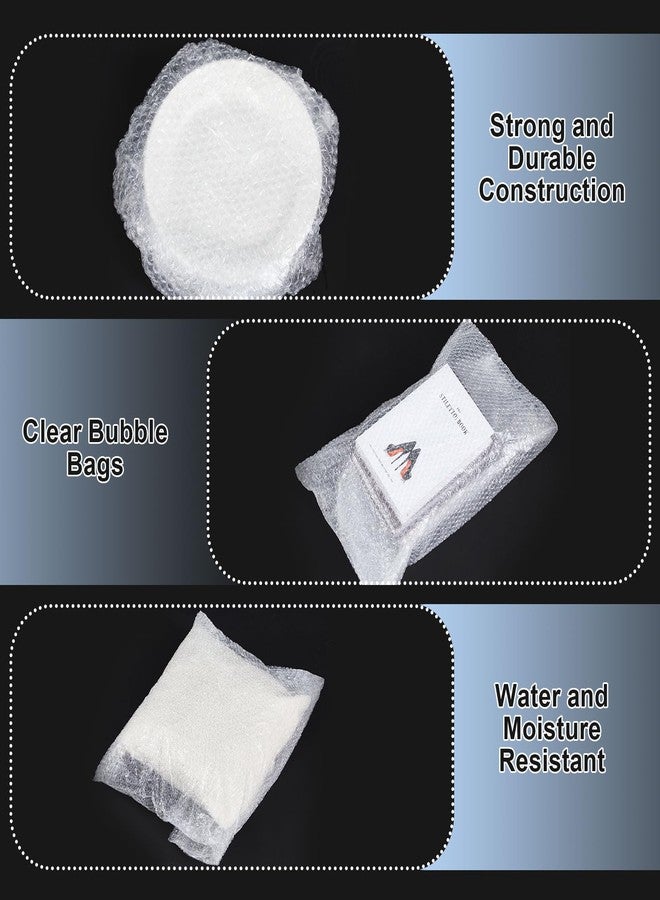 Dunzoom 5 Pack 26 * 30 Inch Extra Large Bubble Pouches Clear Bubble Pouch Wrap Bags for Packing Shockproof Cushioning Wrap Bag for Shipping Moving Fragile Dishes China Plates Painting Fragile Items - Image 4