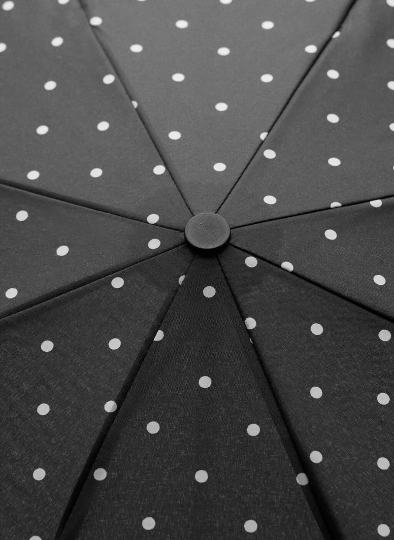 MANGO Polka-Dot Print Umbrella