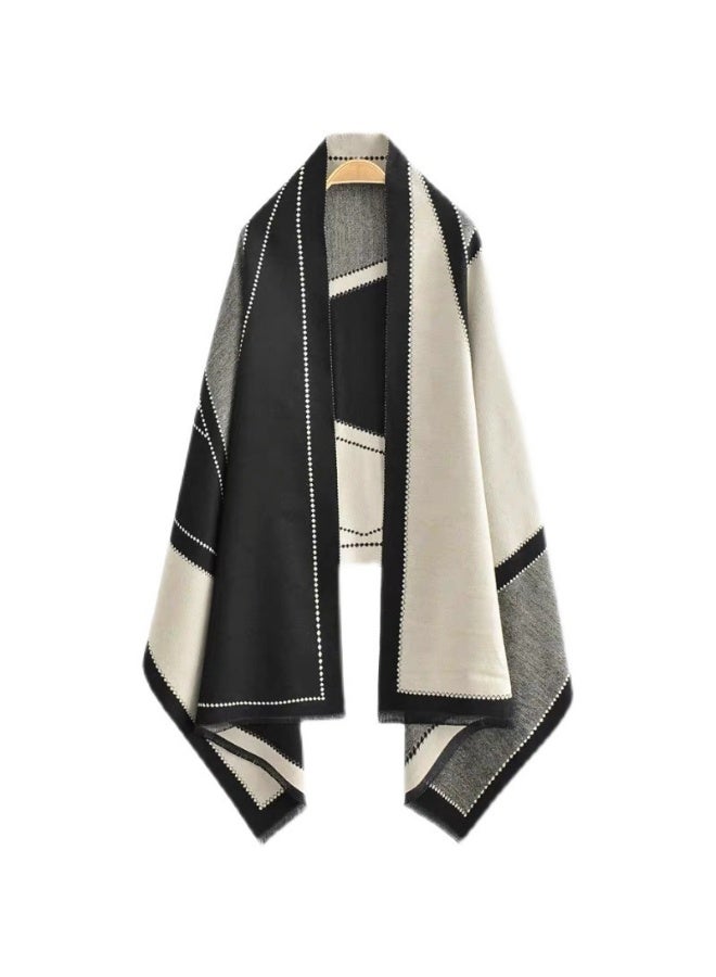 آنا شال كيب متعدد الاستخدامات بإحساس كشمير - Image 1