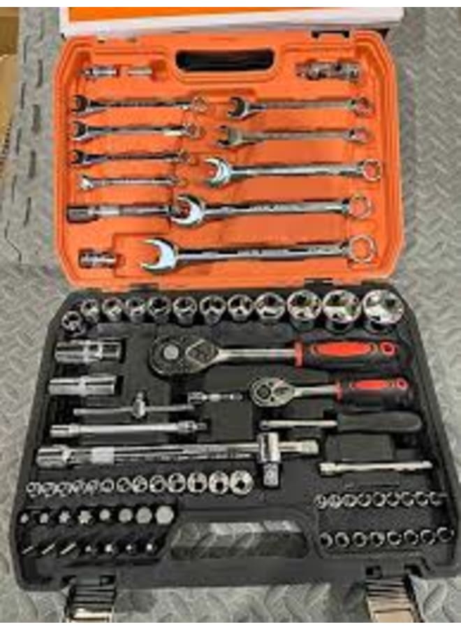 Complete set of 82 pieces, half and quarter inch, country keys and system - Image 2