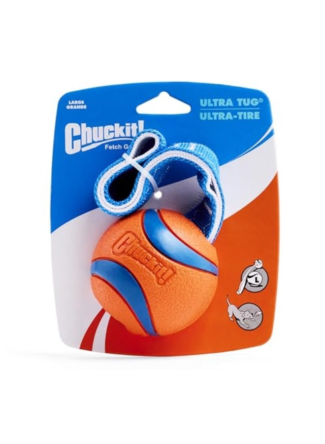 Chuckit! Ultra Tug Dog Toy, Large Fetch and Dog Ball Tug Toy for Dogs 60-100 Pounds - Image 4
