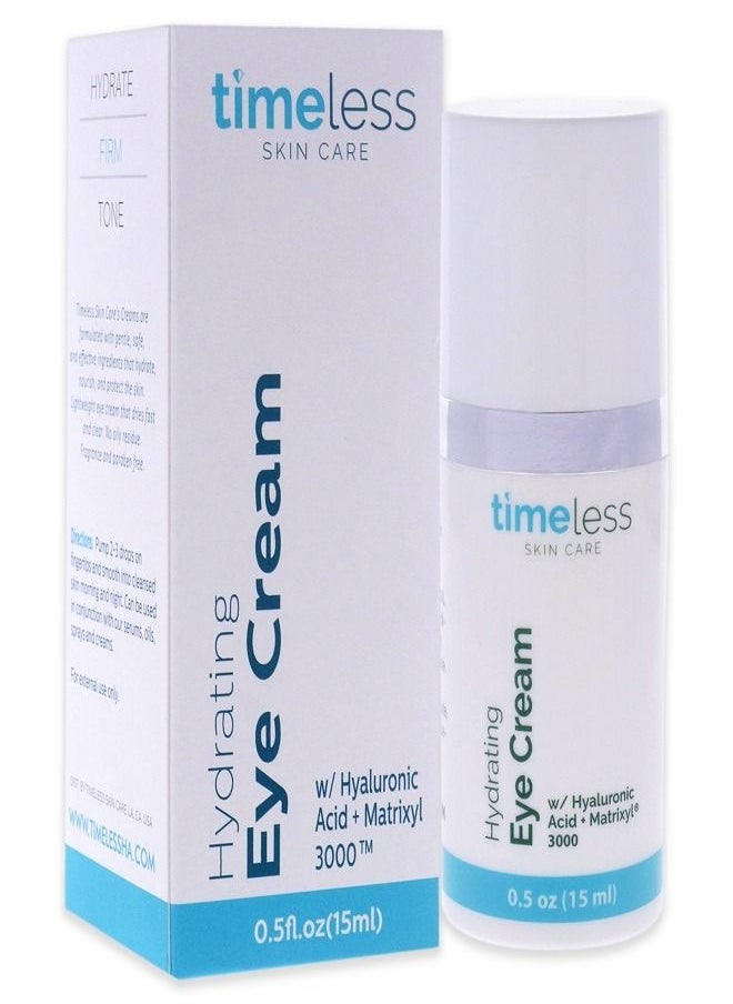 Timeless Hydrating Hyaluronic Acid Eye Cream by Timeless 15ml  - Image 2