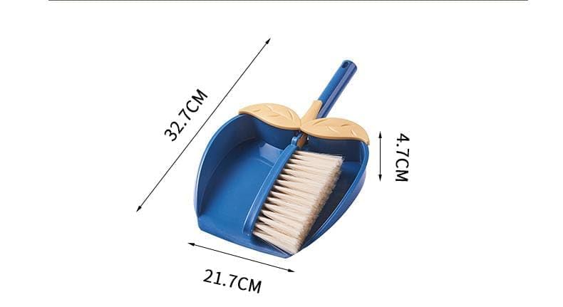 SUNNIFA Mini Dustpan and Brush Set for Home & Kitchen Cleaning | Portable Handheld Sweeping Tool with Soft Bristles | Compact Table, Floor & Desk Cleaner (Multicolor) - Image 2