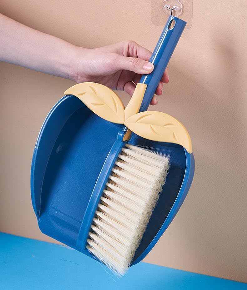 SUNNIFA Mini Dustpan and Brush Set for Home & Kitchen Cleaning | Portable Handheld Sweeping Tool with Soft Bristles | Compact Table, Floor & Desk Cleaner (Multicolor) - Image 1