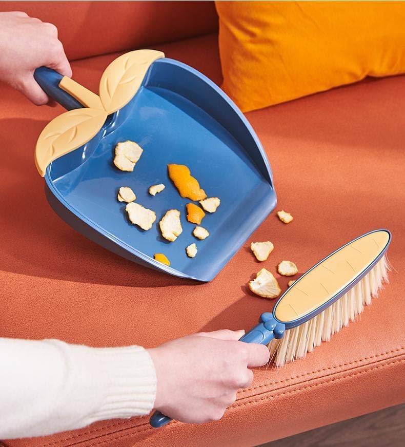 SUNNIFA Mini Dustpan and Brush Set for Home & Kitchen Cleaning | Portable Handheld Sweeping Tool with Soft Bristles | Compact Table, Floor & Desk Cleaner (Multicolor) - Image 4