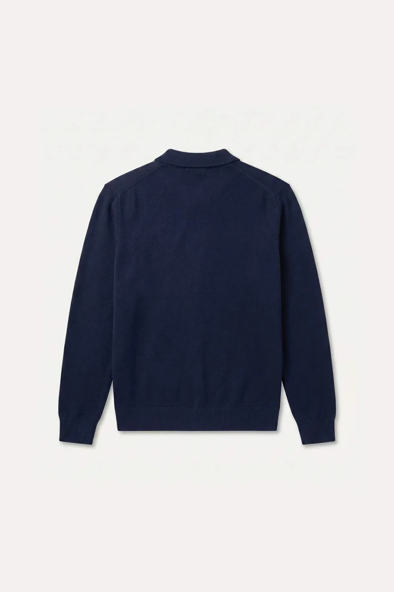 Defacto  Standard Fit Polo Collar Cardigan for Men | Best Price UAE