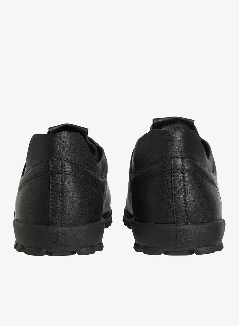 Calvin Klein Jeans Leather Low Profile Runner Trainers - Image 2
