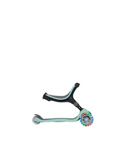 GLOBBER Globber Go Up Fold 3-Wheel Kick Scooter with Light-up Wheels (Mint)  - Image 4