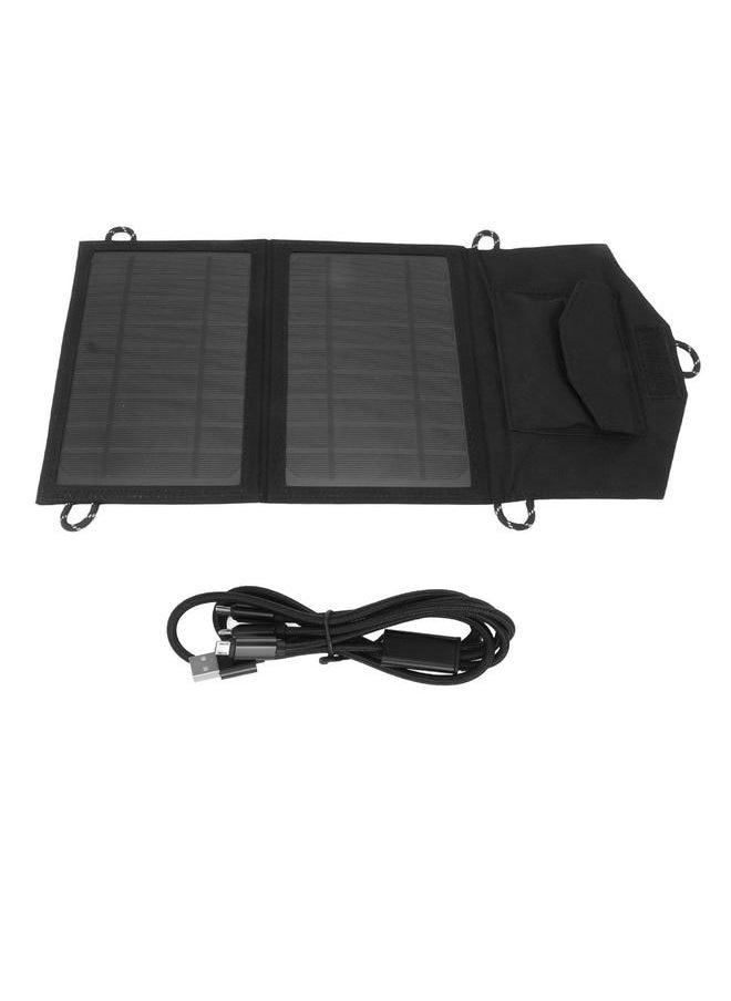 Thoraya Solar Panel Monocrystalline Silicon High Efficiency Portable Foldable Solar Panel for Outdoor Camping RV Car Pet House  - Image 2