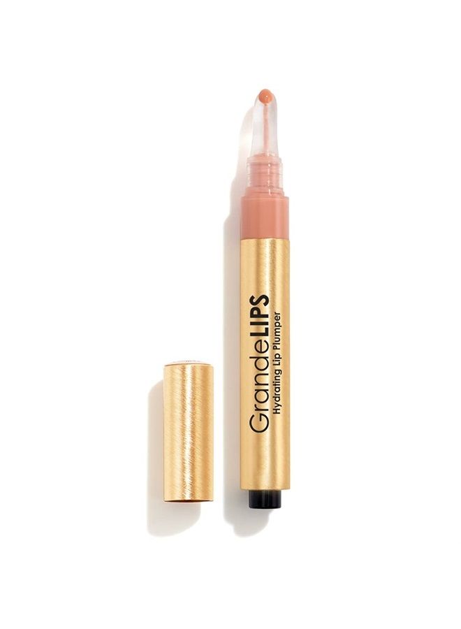 Grande Cosmetics مرطب شفاه GrandeLIP، لمسة لامعة، مشمش محمص، 0.08 أونصة سائلة - Image 1
