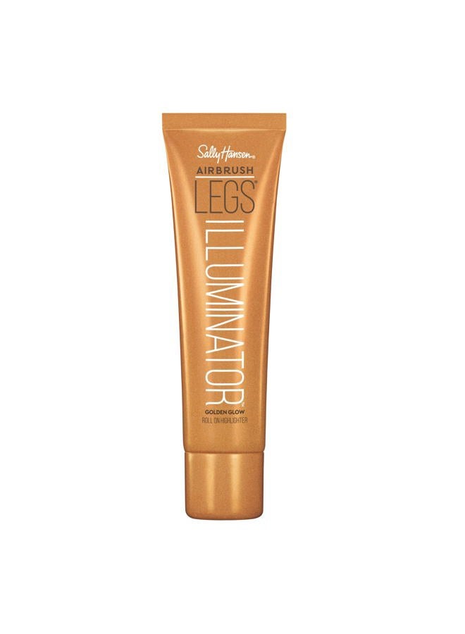 Sally Hansen مُضيء الساقين بالرش، توهج ذهبي، 100 مل - Image 1