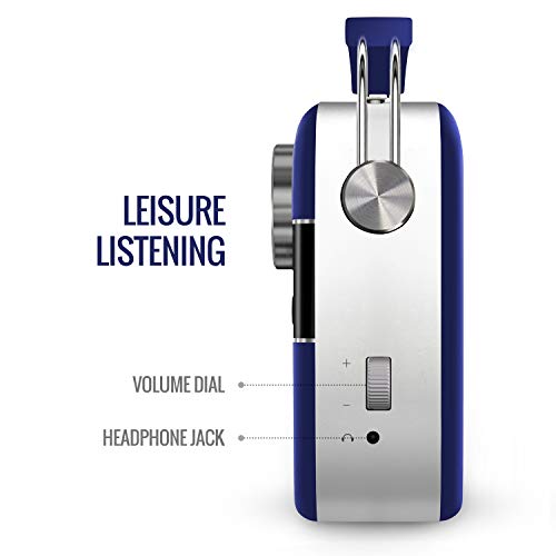 Carvaan Saregama Carvaan Premium Hindi - Portable Music Player with 5000 Preloaded Songs, FM/BT/AUX (Royal Blue) - Image 5