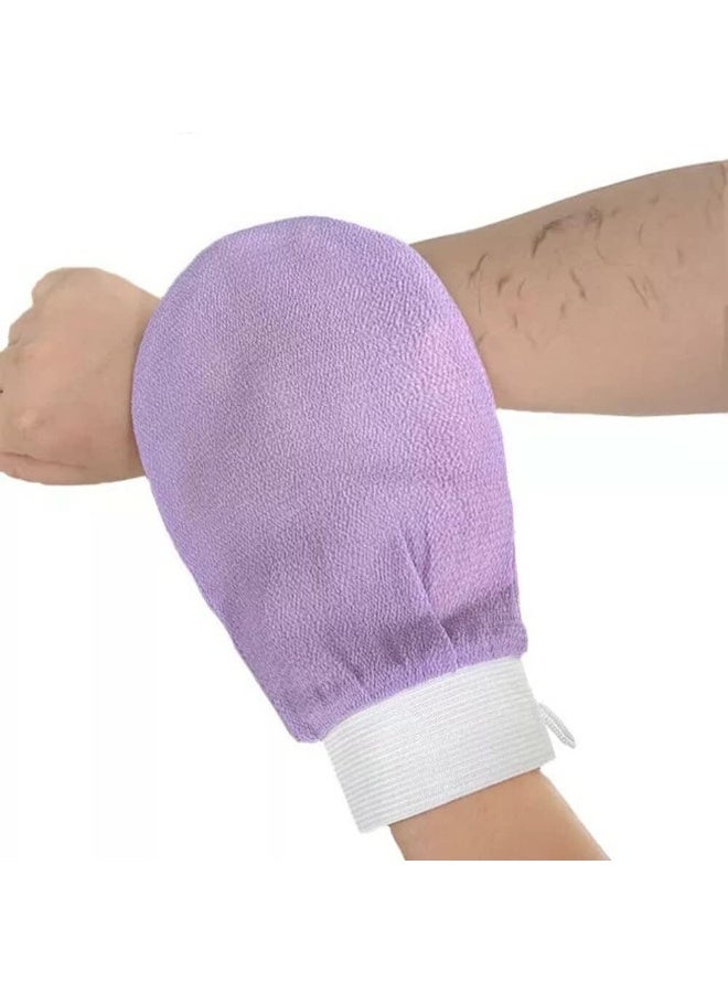 مجموعة قفازات تقشير عميق 3 قطع، أسود، أبيض و خوخي - Image 2