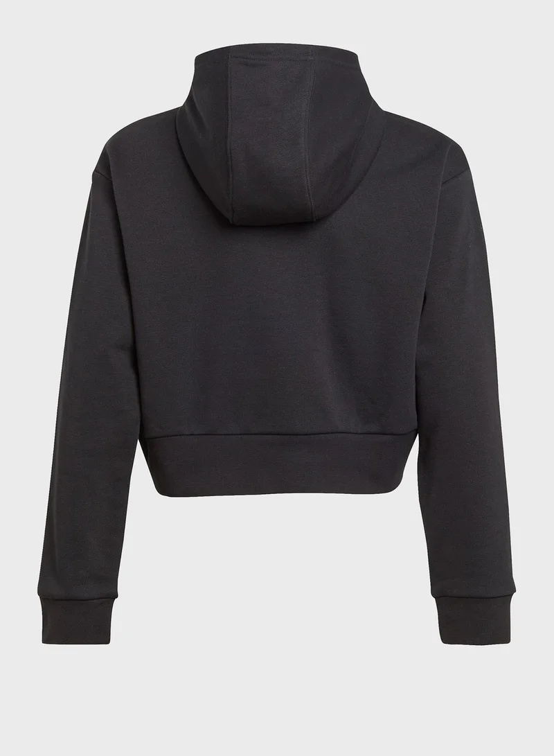 adidas Originals Youth Adicolor Cropped Hoodie