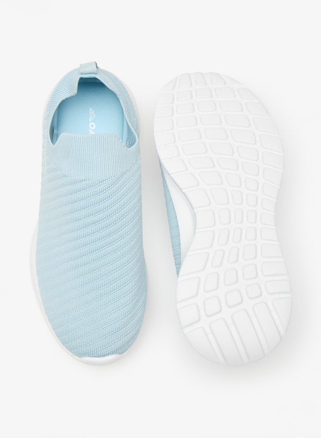 Oaklan by Shoexpress Girls Mesh Detail Slip-On Sports Shoes  - Image 4