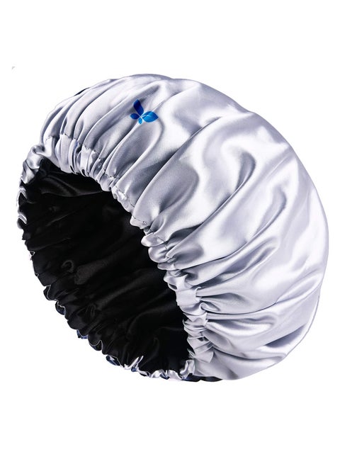 Bless Satin Bonnet Silver