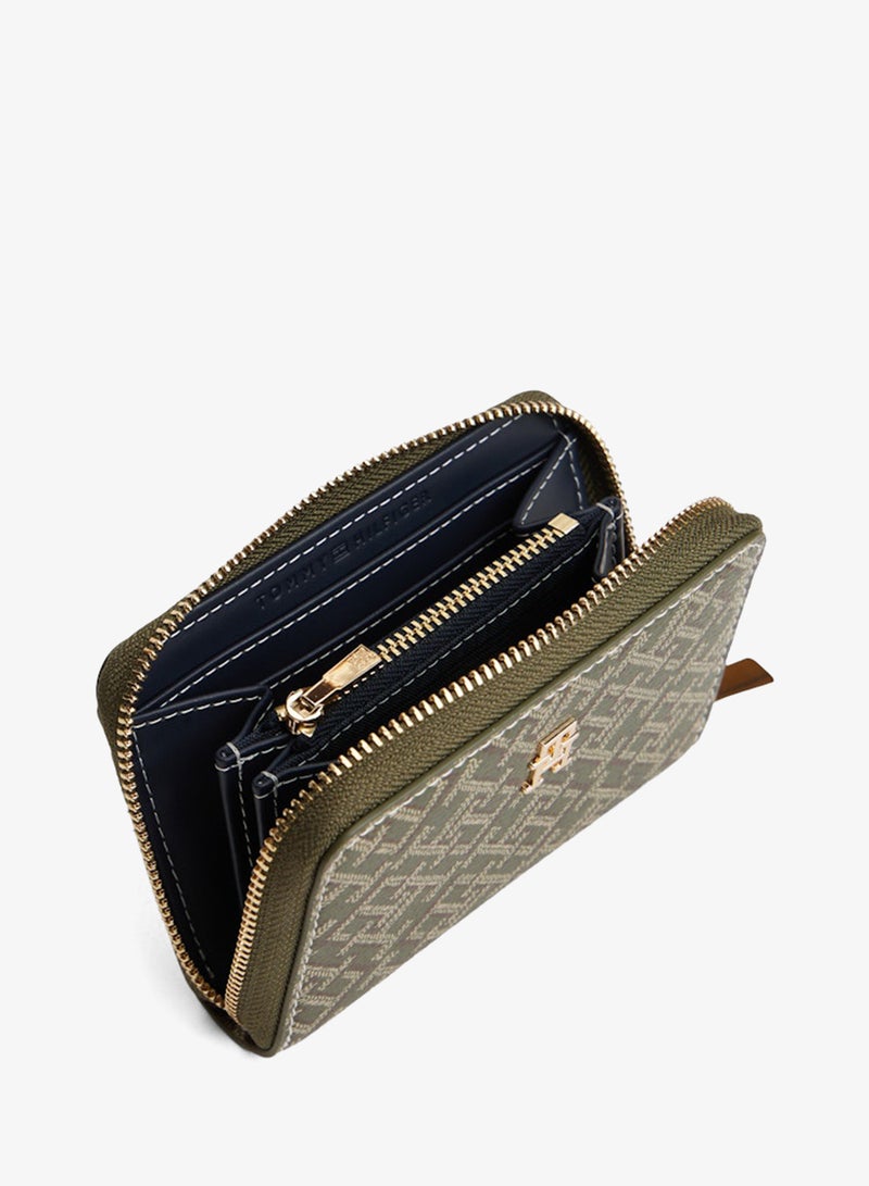 TOMMY HILFIGER Icon Comp Zip Around Mono Print - Image 4