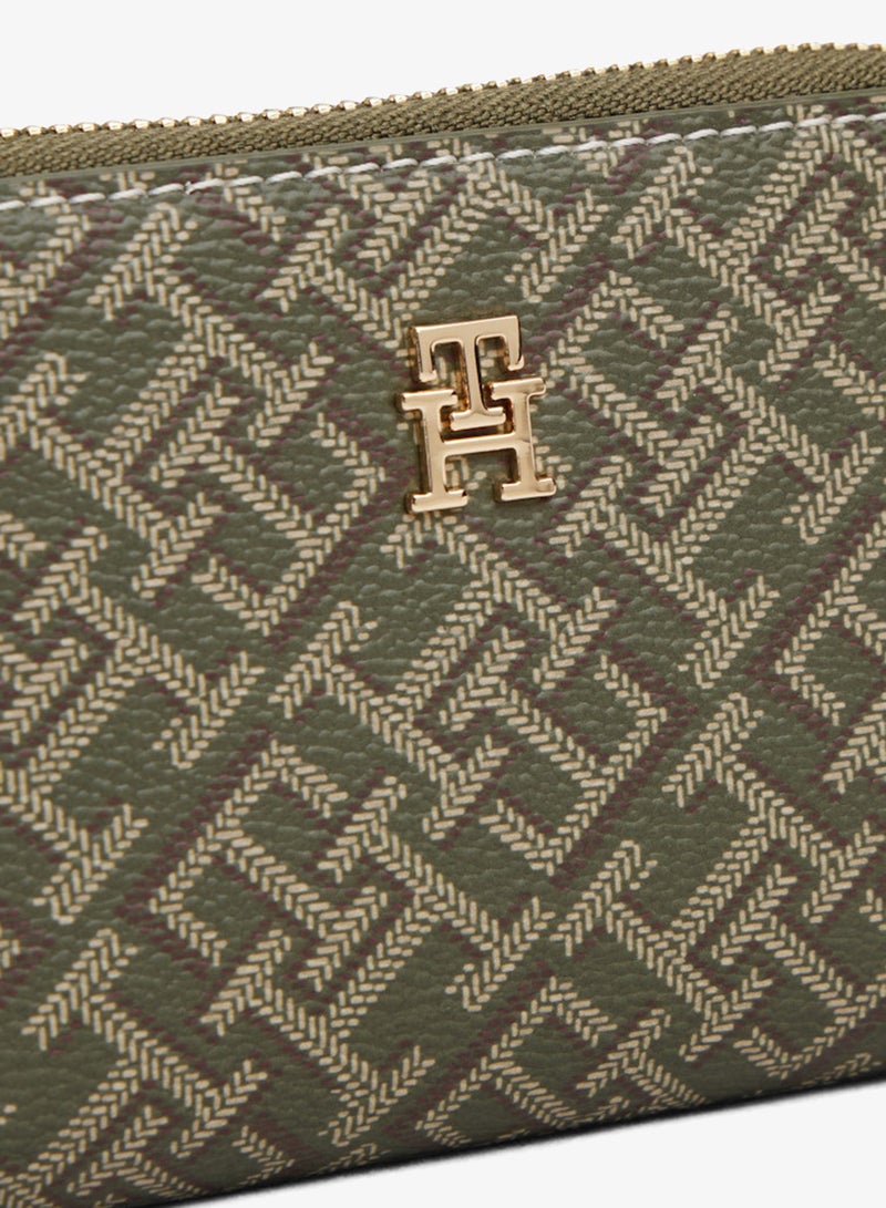 TOMMY HILFIGER Icon Comp Zip Around Mono Print - Image 3