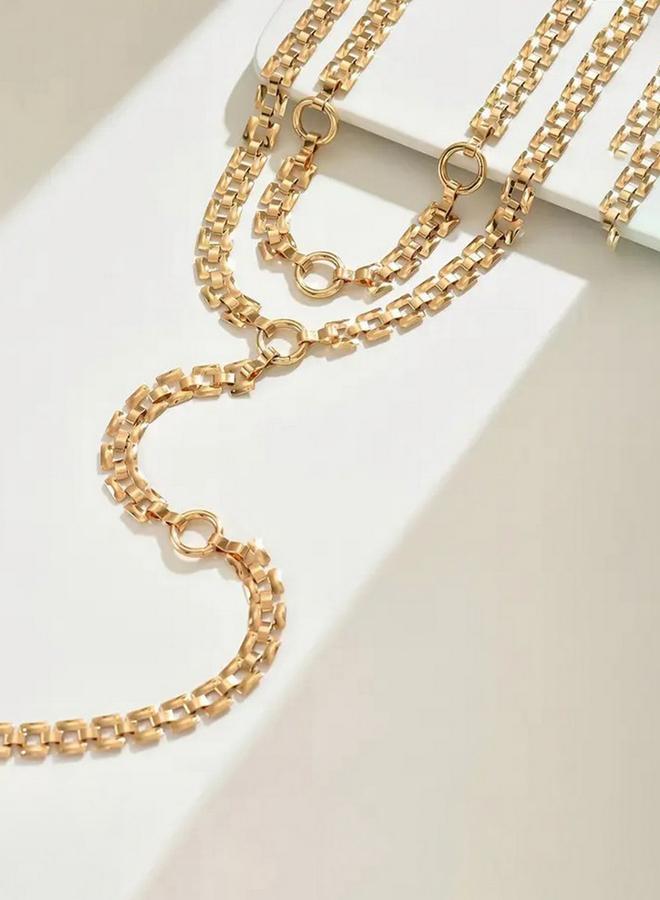 Take Two Long Chain Y Necklace - Image 4