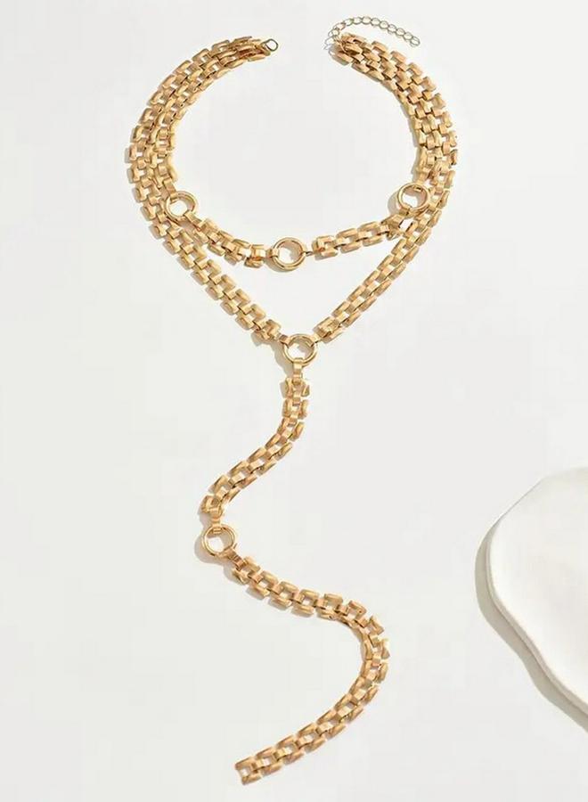 Take Two Long Chain Y Necklace - Image 5