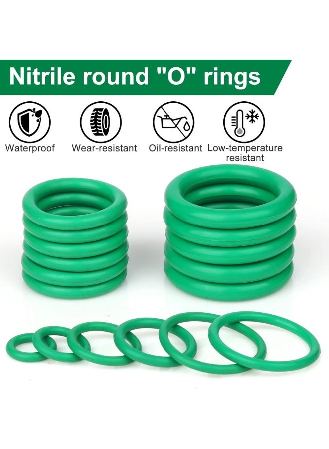 Generic 540Pcs O Ring Kit, Rubber O-Ring Assortment Set, Seal Gasket  for Car Auto Vehicle Repair Faucet Plumbing Air or Gas Sealing Connections Resist Oil and Heat  - Image 4