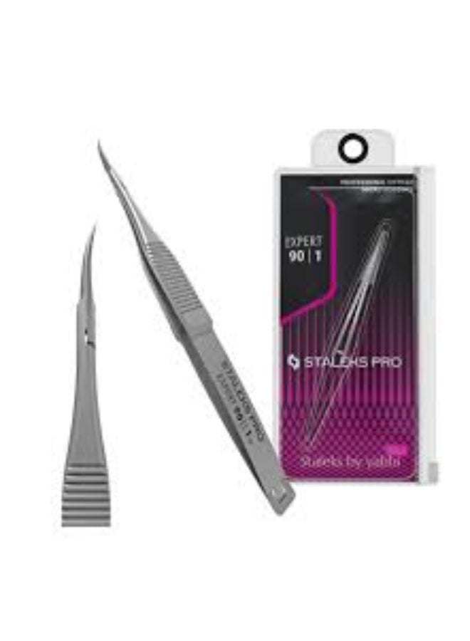 STALEKS PRO professional cuticle micro scissors expert 90 type 1 - Image 1