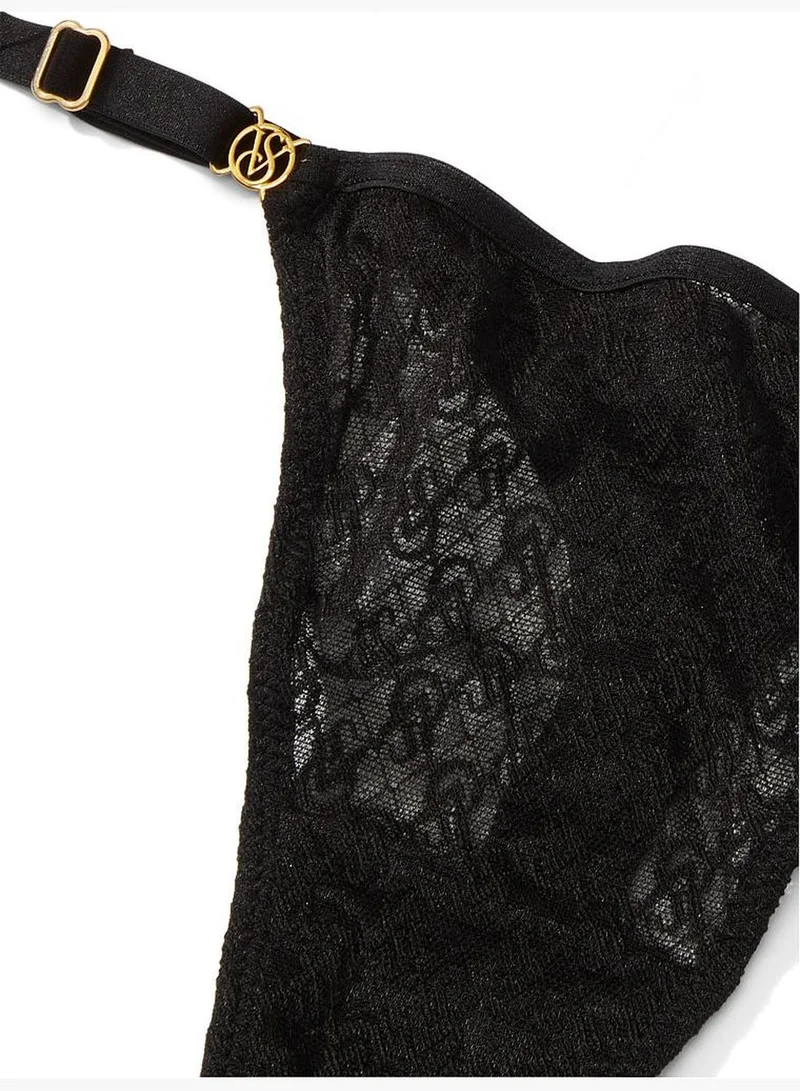 Victoria's Secret Icon by Victoria's Secret Lace Adjustable String Thong Panty
