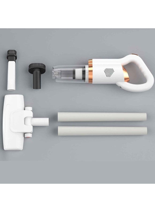 ON MART Wireless Vacuum Cleaner | 3-in-1 Cordless & Handheld Vacuum with Mop Function | 7500Pa Suction | For Car & Home with 4 Nozzles (White) - Image 4