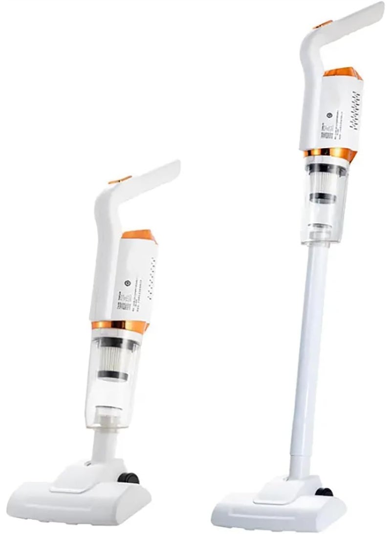 ON MART Wireless Vacuum Cleaner | 3-in-1 Cordless & Handheld Vacuum with Mop Function | 7500Pa Suction | For Car & Home with 4 Nozzles (White) - Image 2