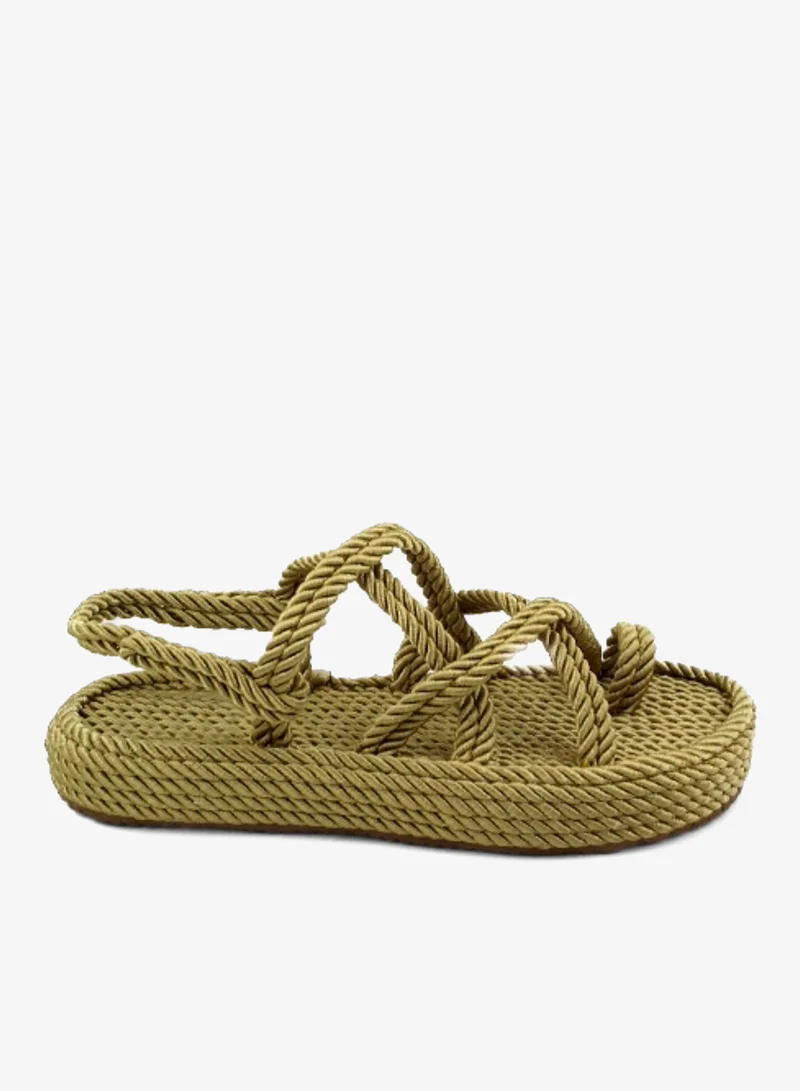 Mumka Rope Sandals Nomads Finger - Pesto Beige